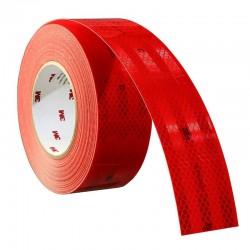ΚΟΚΚΙΝΗ ΑΝΤΑΝΑΚΛΑΣΤΙΚΗ ΤΑΙΝΙΑ ΣΗΜΑΝΣΗΣ 3Μ 55mmΧ1mt