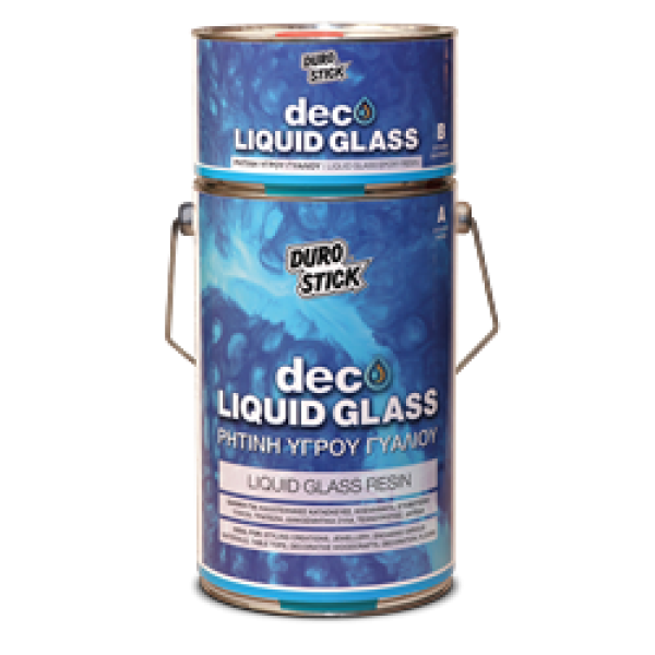 DECO LIQUID GLASS Ρητίνη υγρού γυαλιού 5kg