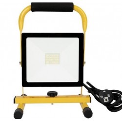 ΦΟΡΗΤΟΣ ΠΡΟΒΟΛΕΑΣ ΡΕΥΜΑΤΟΣ LED ΣΤΕΓΑΝΟΣ 30W 