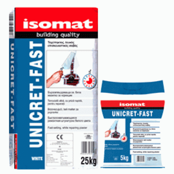 Τσιμεντοειδείς Σοβάδες ISOMAT UNICRET-FAST-25kg