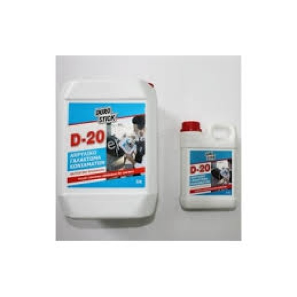 DUROSTICK D-20,Πρόσμικτο ακρυλικό γαλάκτωμα κονιαμάτων-5lt