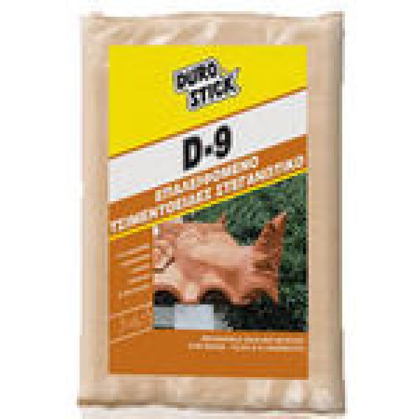 DUROSTICK D-9 Επαλειφόμενο τσιμεντοειδές στεγανωτικό για κορφιάδες & πήλινες γλάστρες κεραμιδί-5kg