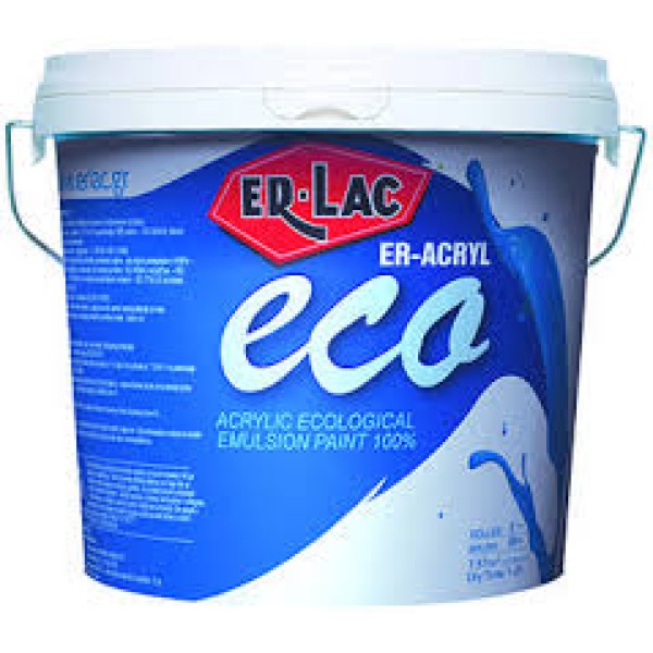 ER-ACRYL ECO 3lt Οικολογικό 100% ακρυλικό χρώμα εξωτερικών επιφανειών