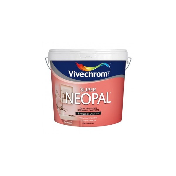 SUPER NEOPAL Πλαστικό Χρώμα Κορυφαίας Ποιότητας VIVECHROM-10lt