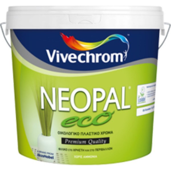 NEOPAL ECO Πλαστικό Οικολογικό Χρώμα VIVECHROM Κορυφαίας Ποιότητας 3lt