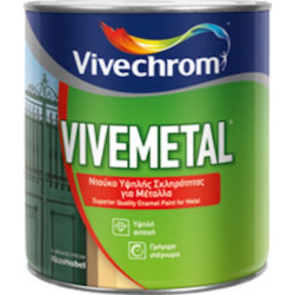 VIVEMETAL Ντούκο Υψηλής Σκληρότητας για Μέταλλα Vivechrom 2.5lt